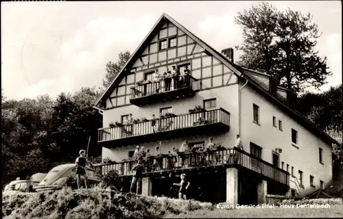 Ak Nierfeld Schleiden in der Eifel, Haus Dehlenbach, A. Gehrhards, Fachwerkhaus