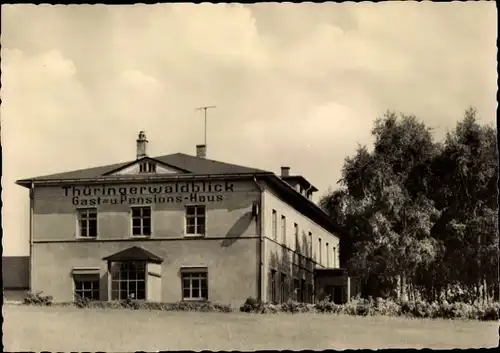 Ak Gotha in Thüringen, Boxberghaus Thüringerwaldblick, Außenansicht