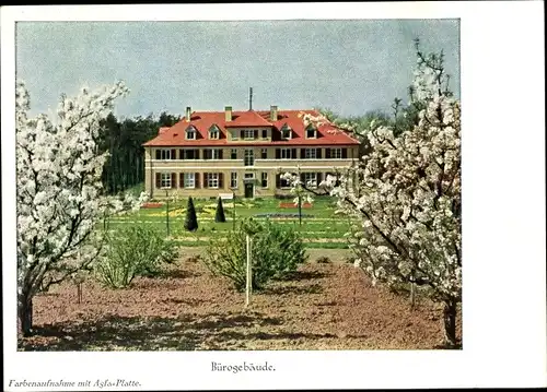 Ak Limburgerhof Rheinland Pfalz, IG Farbenindustrie AG, Bürogebäude,landwirtschaftl. Versuchsstation