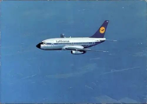 Ak Deutsches Passagierflugzeug, Boeing 737 City Jet, Lufthansa