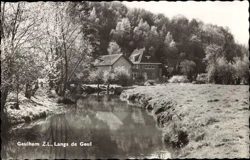Ak Geulhem Valkenburg aan de Geul Limburg Niederlande, Langs de Geul