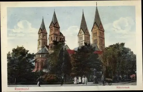 Ak Roermond Limburg Niederlande, Münsterkerk