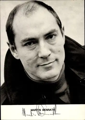 Ak Schauspieler Martin Benrath, Portrait