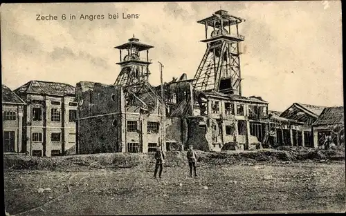 Ak Angres Pas-de-Calais, Zeche 6