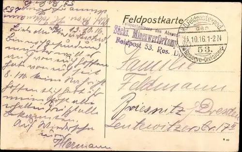 Ak Angres Pas-de-Calais, Zeche 6