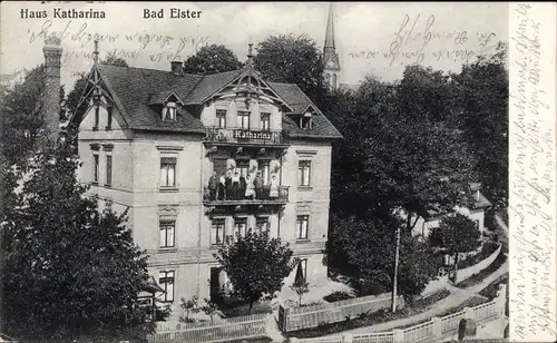 Ak Bad Elster im Vogtland, Haus Katharina