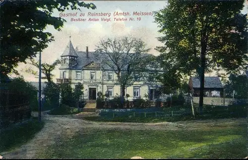 Ak Reinsberg in Sachsen, Gasthof
