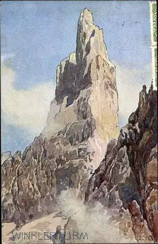 Künstler Ak Compton, E. T., Winklerturm, Nr. 20