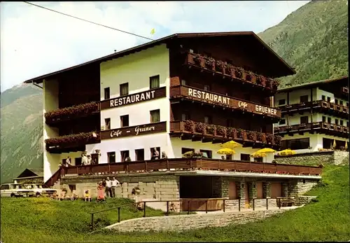 Ak Sölden in Tirol, Alpengasthof Grüner