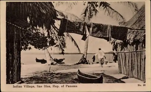 Ak San Blas Panama, Indian Village
