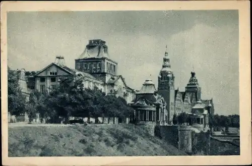 Ak Szczecin Stettin Pommern, Waly Boleslawa Chrobrego