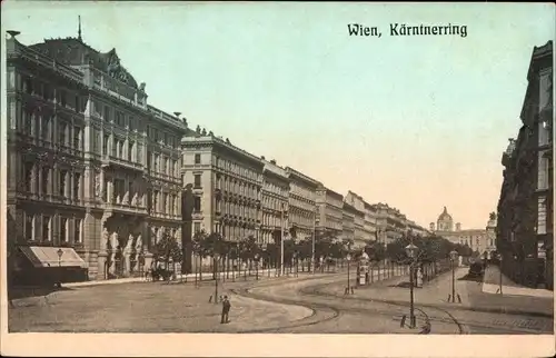 Ak Wien 1 Innere Stadt, Kärntner Ring