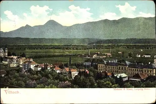 Ak Villach in Kärnten, Totale