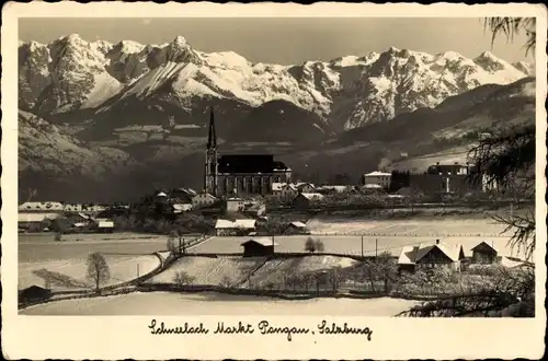 Ak Salzburg in Österreich, Schneeloch Markt Pangau