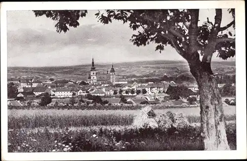 Ak Vyškov Wischau Südmähren, Blick auf Stadt und Umgebung