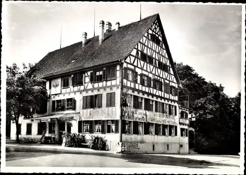Ak Ermatingen Kanton Thurgau, Hotel Adler