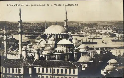 Ak Konstantinopel Istanbul Türkei, Mosquee Suleymanie, Süleymaniye Moschee