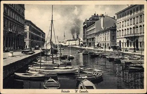 Ak Triest Trieste Friuli Venezia Giulia, Il Canale