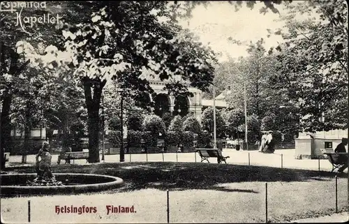 Ak Helsinki Helsingfors Finnland, Parkpartie