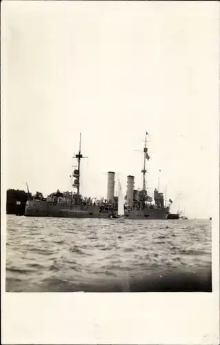 Foto Ak Deutsches Kriegsschiff, Kleiner Kreuzer, Gazelle Klasse, Reichsmarine