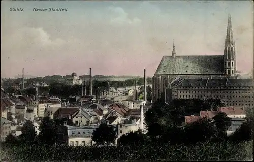 Ak Görlitz in der Lausitz, Neiße Stadtteil, Kirche