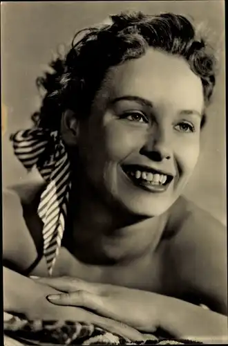 Ak Schauspielerin Christina Huth, Portrait, DEFA Film