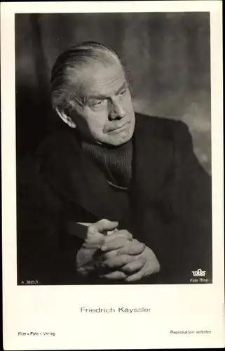 Ak Schauspieler Friedrich Kayssler, Portrait