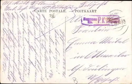 Ak Mons Wallonien Hennegau, Caserne des chasseurs a pied