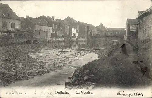 Ak Dolhain Wallonien Lüttich, La Vesdre