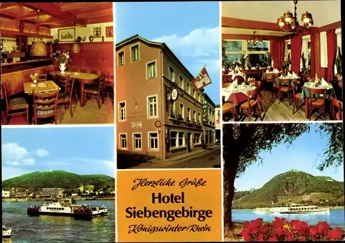 Ak Königswinter am Rhein, Hotel Siebengebirge