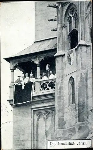 Ak Aachen in Nordrhein Westfalen, Dom, Das Lendentuch Christi