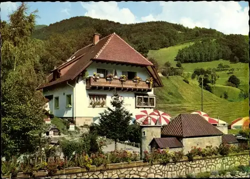 Ak Altsimonswald Simonswald im Schwarzwald, Cafe Märchengarten, Außenansicht