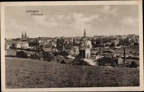 Ak Solingen in Nordrhein Westfalen, Panorama