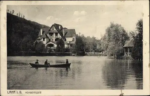 Ak Lahr im Schwarzwald Baden, Hohbergsee