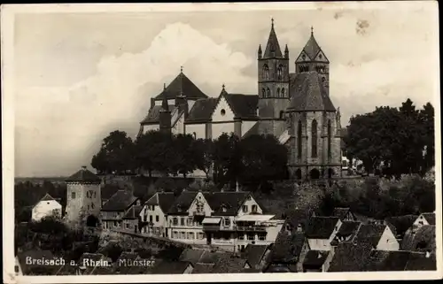 Ak Breisach am Oberrhein, Münster