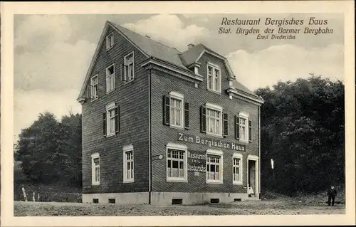 Ak Birgden Remscheid im Bergischen Land, Restaurant Bergisches Haus, Inh. Emil Diederichs