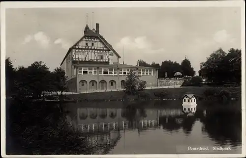 Ak Remscheid im Bergischen Land, Stadtpark