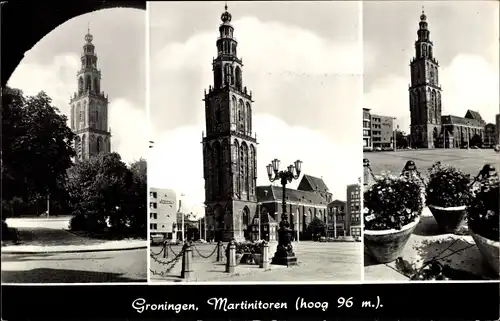 Ak Groningen Niederlande, Martinitoren