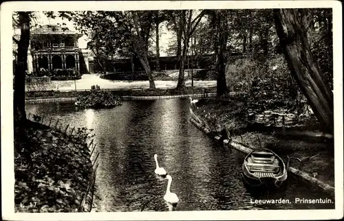 Ak Leeuwarden Friesland Niederlande, Prinsentuin