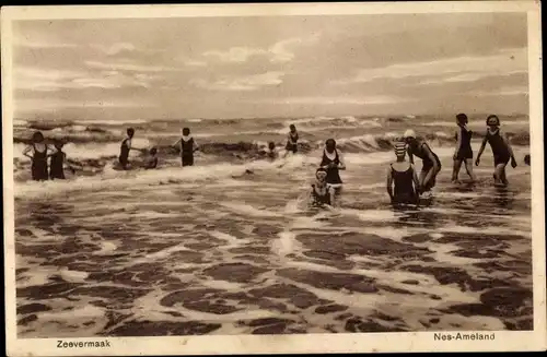 Ak Nes Ameland Friesland Niederlande, Zeevermaak