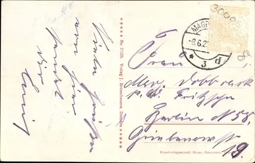 Ak Magdeburg, Staatsbürgerplatz mit Zentral Theater, Parkanlage