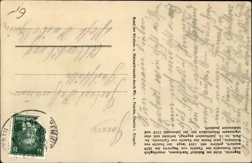 Ak Ragewitz Stauchitz in Sachsen, Rittergut