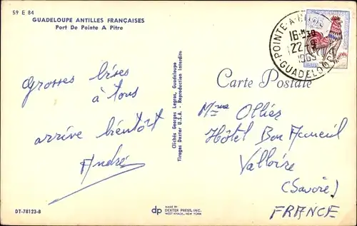 Ak Pointe a Pitre Guadeloupe, Port