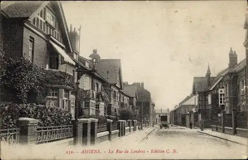 Ak Amiens Somme, Rue de Londres