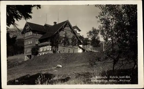 Ak Region Königgrätz, Riesengebirge, Krkonose, Waldhaus