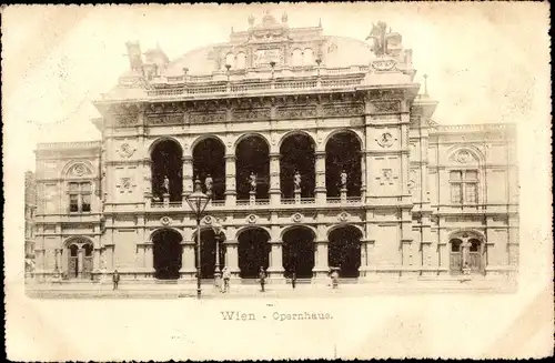 Ak Wien 1 Innere Stadt, Opernhaus