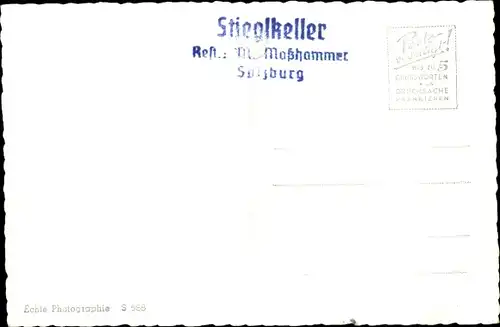 Ak Salzburg, Festspielstadt im Scheinwerferlicht