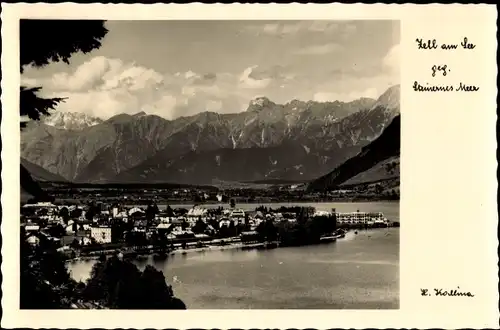 Ak Zell am See in Salzburg, Steinernes Meer, Ort