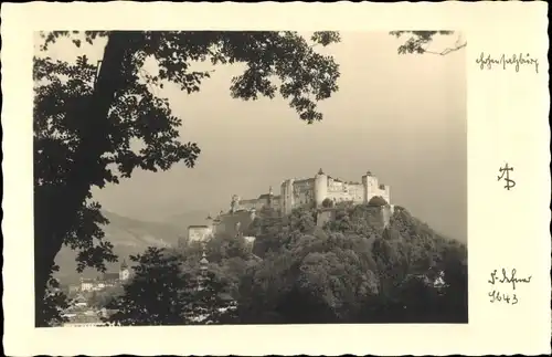 Ak Salzburg Stadt Österreich, Burg Hohensalzburg