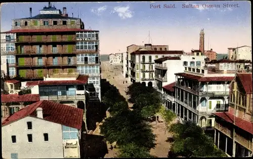 Ak Port Said Ägypten, Sultan Osman Street